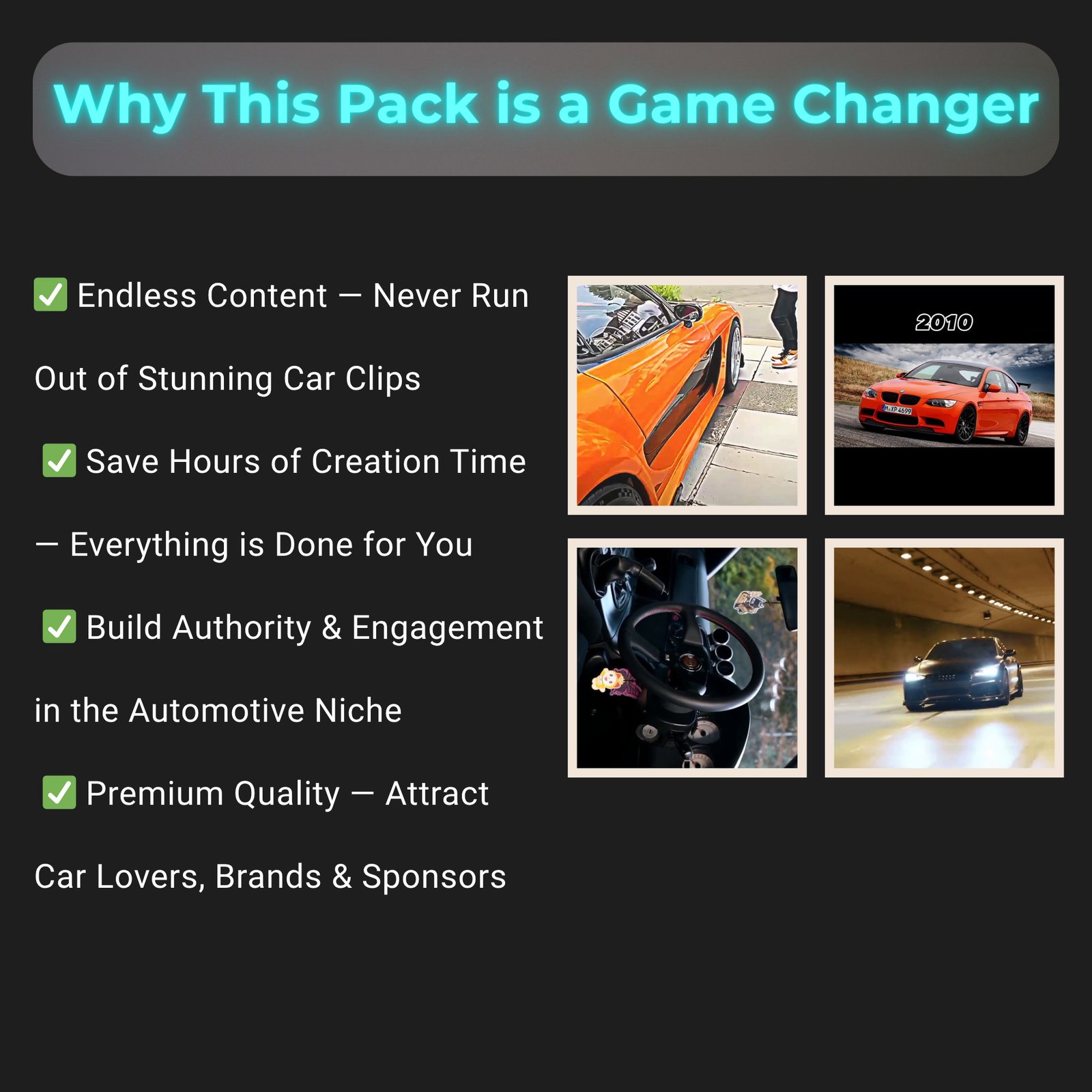 Sports & Luxury Car Reels – 2500+ Videos - Image 4