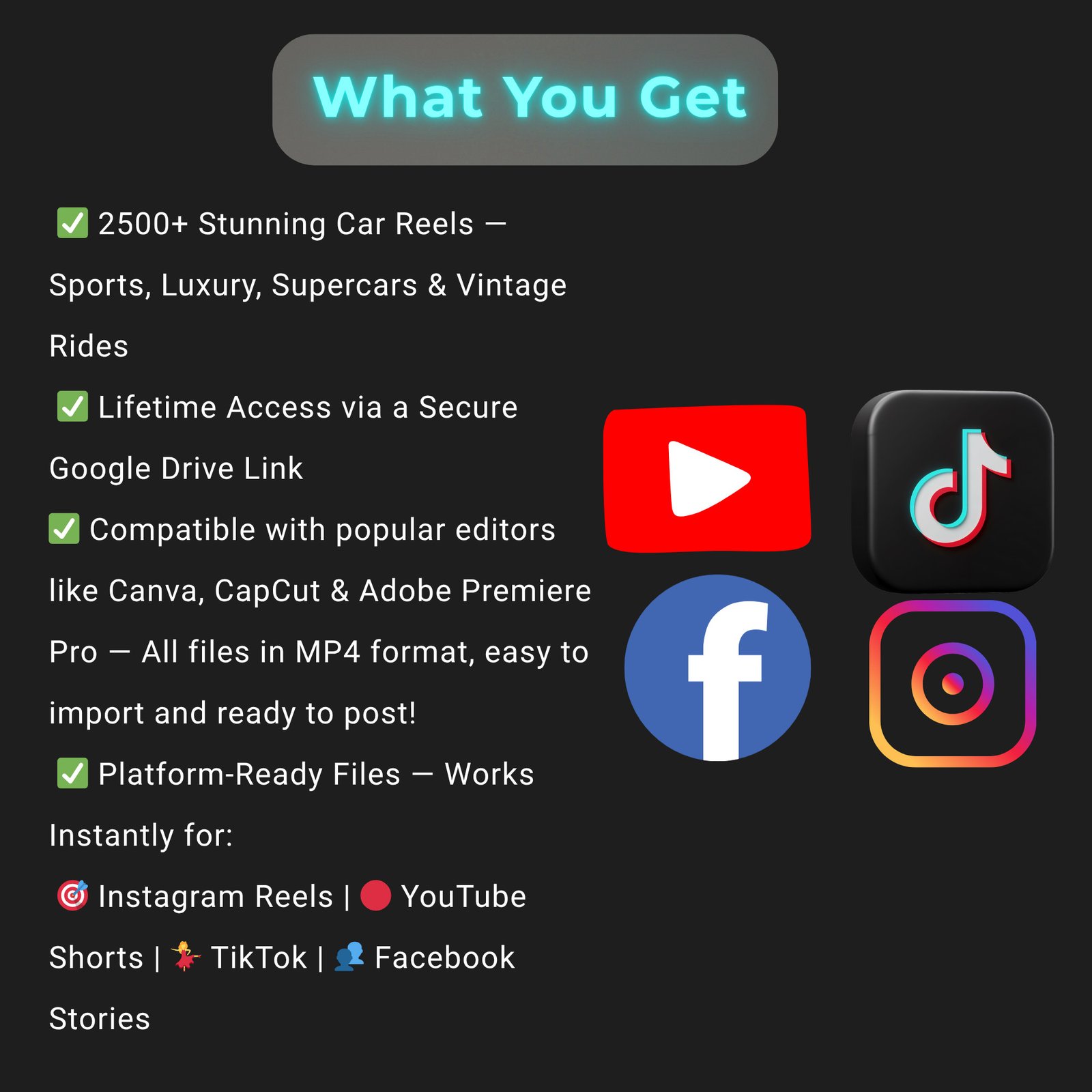 Sports & Luxury Car Reels – 2500+ Videos - Image 5