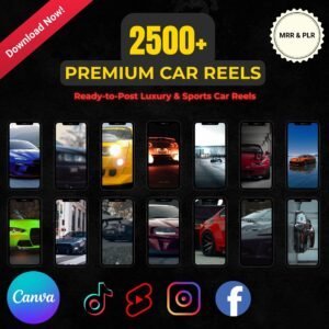 Sports & Luxury Car Reels – 2500+ Videos
